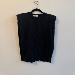 Frankie Shop Black Sleeveless Top